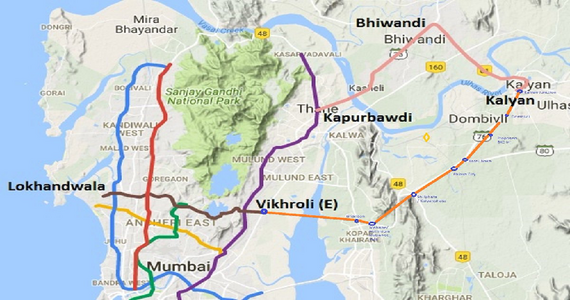 Tourist Map Guide of Kalyan-Dombivli – Mumbai Orbit