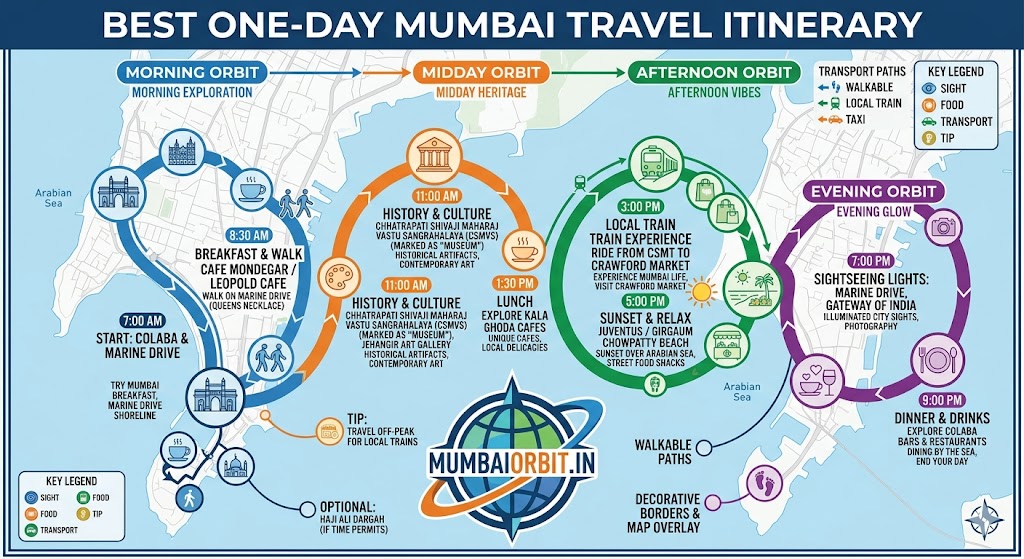 Best One-Day Mumbai Travel Itinerary
