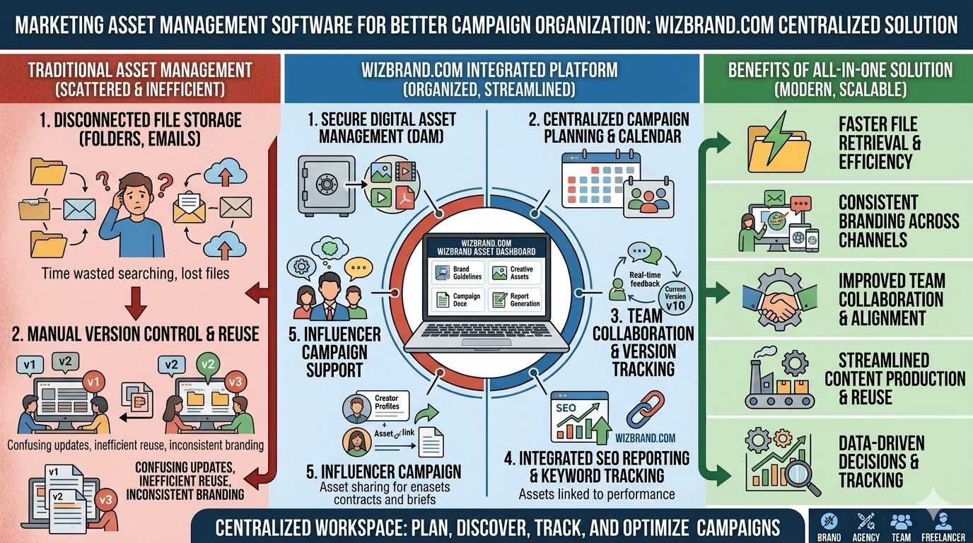 Marketing Asset Management Software for Better Campaign Organization
